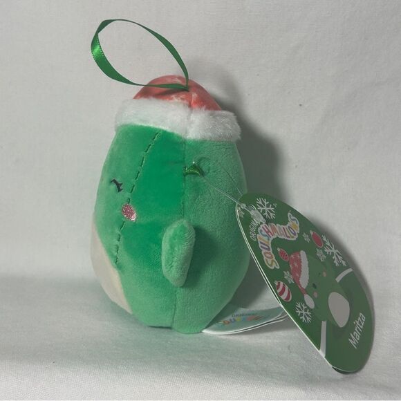 NWT 4 " Inch Squishmallows "Maritza the Cactus" Christmas Ornament 2024 - Picture 4 of 4